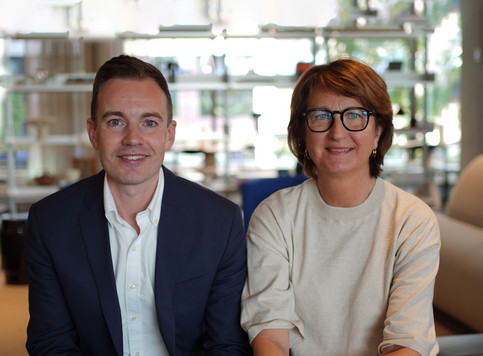Photo of Blanka Kruljac Rolén and Christofer Morales