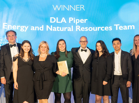 Photo showing the Energy and Natural Resources Team from DLA Piper