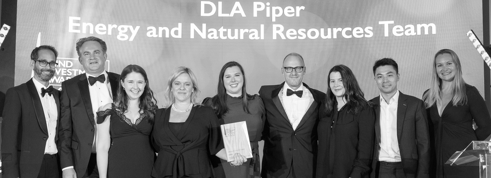 Photo showing the Energy and Natural Resources Team from DLA Piper