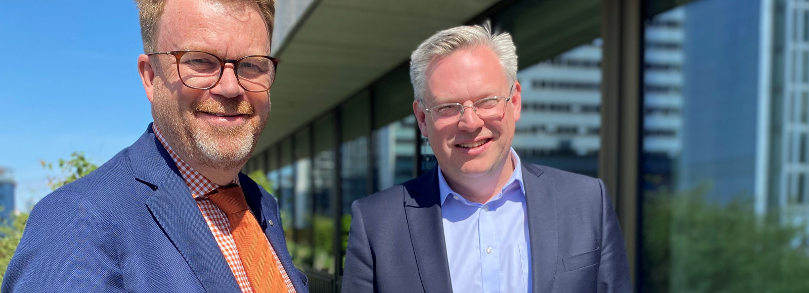 Photo showing Jonas Premfors and Tommy Letzén