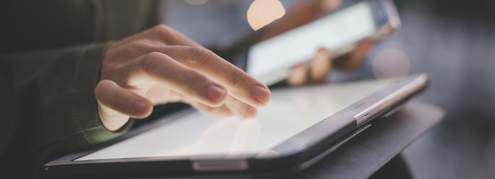 Tablet screen