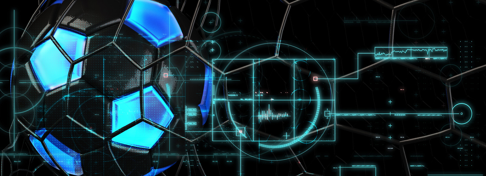 Image of an ai animated football
